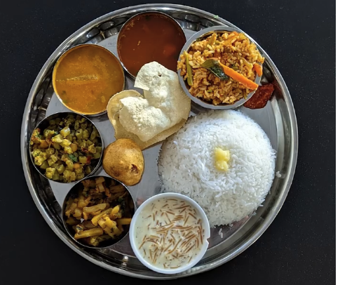Delicious South Indian Food Spread
